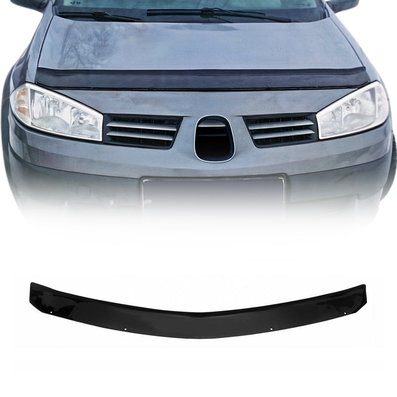 Motorhaube Deflektor Insektenschutz für Renault Megane 2002-2009 Dunkel