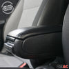 Central armrest armrest for Fiat Fiorino 2007-2021 PU leather ABS black