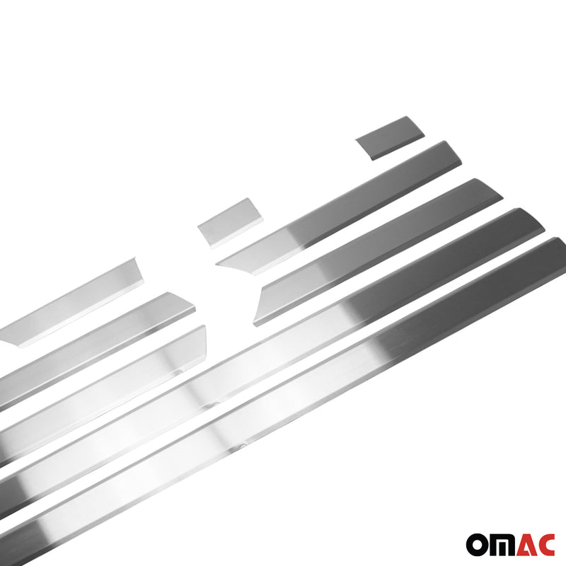 Seitentürleiste Türschutzleiste für VW Crafter 2006-2017 L2 Langer Edelstahl 10x