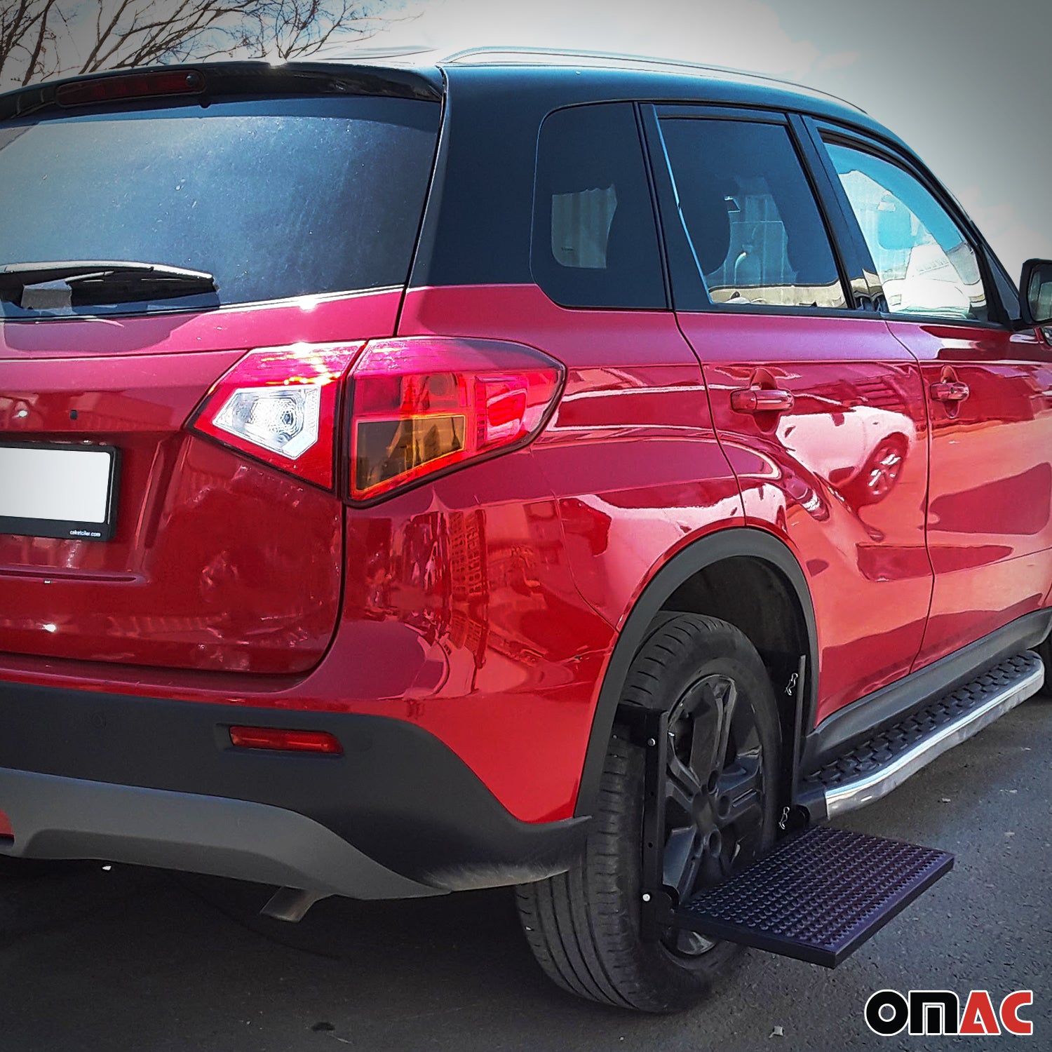 Radtritt Trittstufe Rad Stufe für VW Golf 2019-2026 Klappbar Faltbar 55cm Stahl