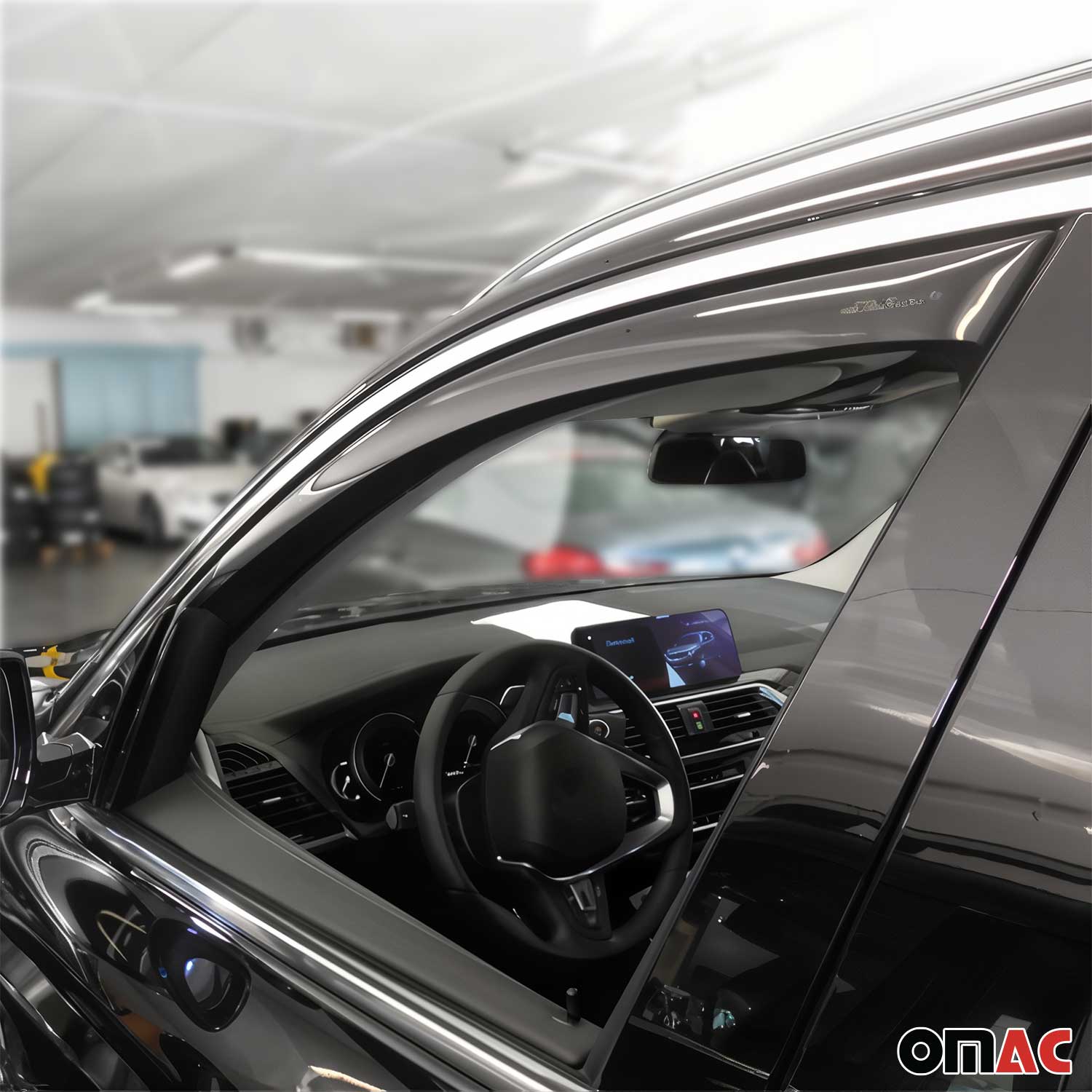 Windabweiser Regenabweiser für BMW X3 G01 2017-2024 Dunkel Acryl 4tlg