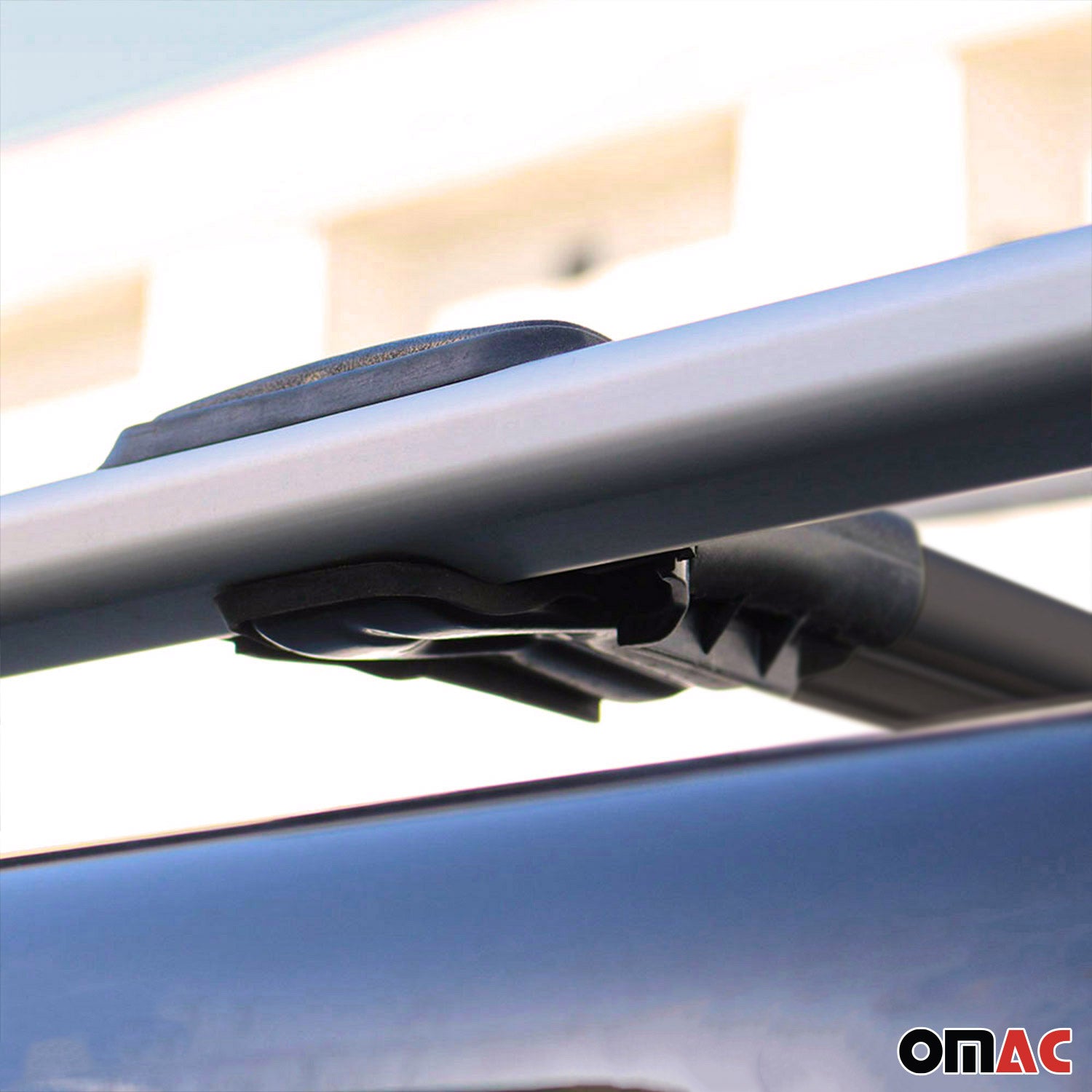 Dachträger Grundtäger für Audi A4 Allroad 2016-2025 75kg Aluminium Schwarz 2 tlg