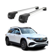 Dachträger Grundträger für Mercedes EQB X243 2022-2026 Aluminium 75kg Grau 2tlg