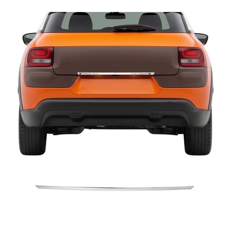 Heckklappe Kofferraumöffner für Citroen C4 Cactus 2014-2018 Edelstahl Chrom
