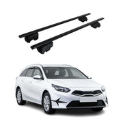 Dachträger Grundtäger für Kia Cee'D CD 2019-2026 75kg Metall Schwarz 2 tlg
