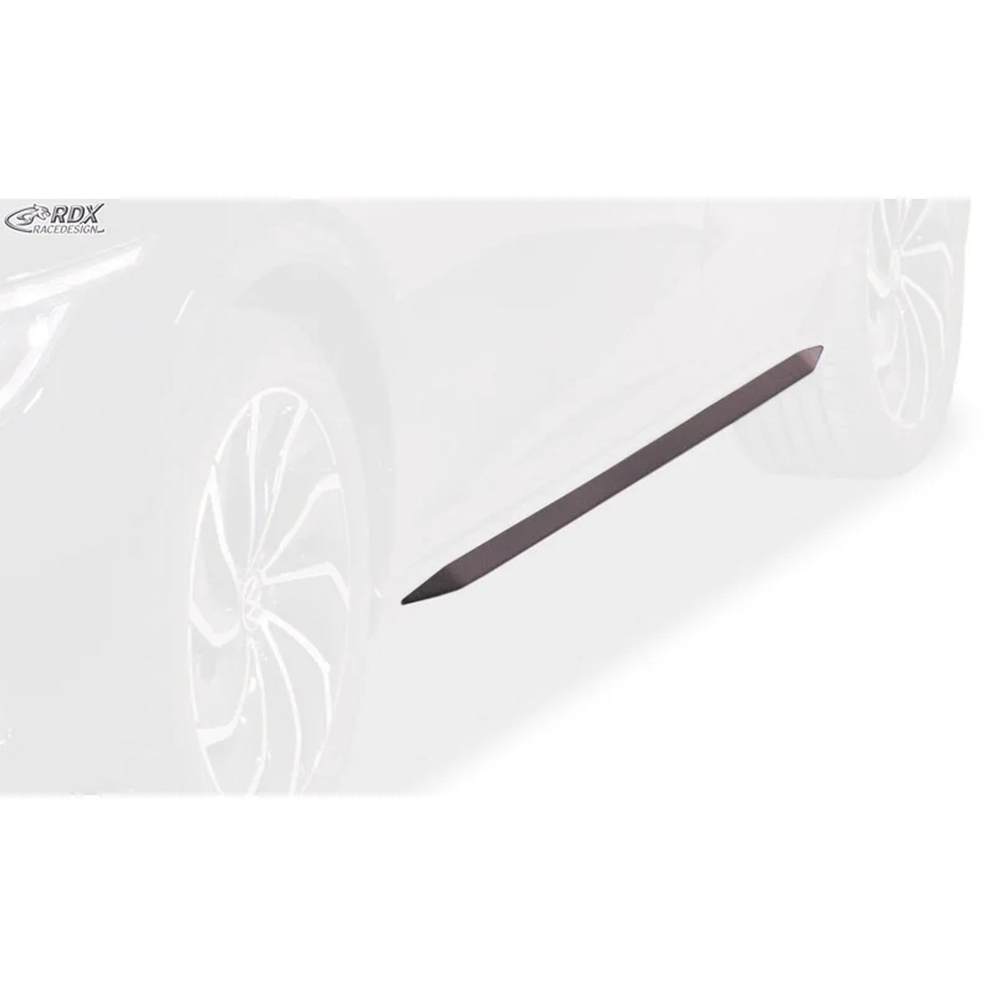RDX Seitenschweller für VW Golf VIII 2020- Slim ABS Schwarz 2er-Set TÜV