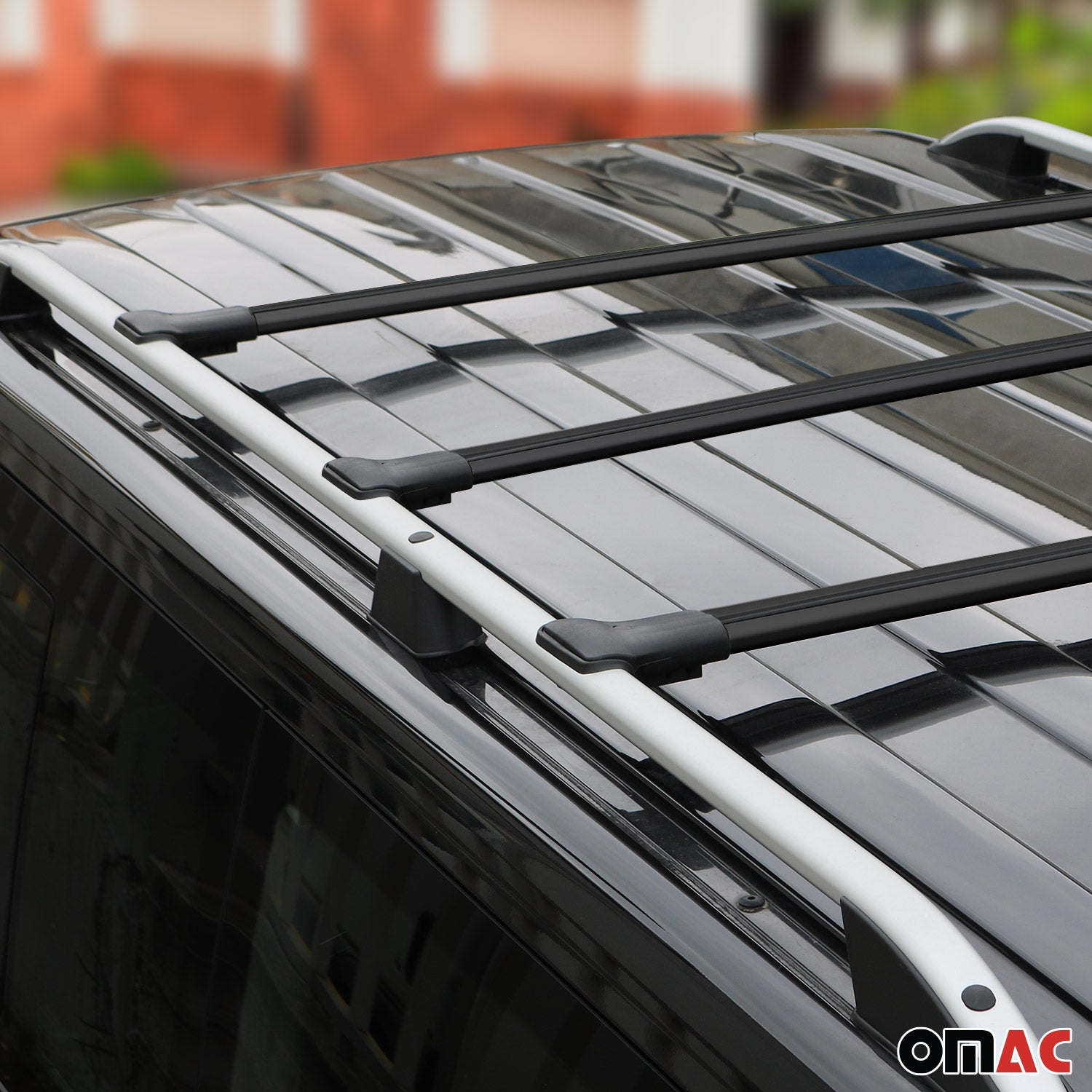 Dachträger für Mercedes Viano Vito W638 W639 W447 2003-2026 75kg Alu Schwarz 3 x
