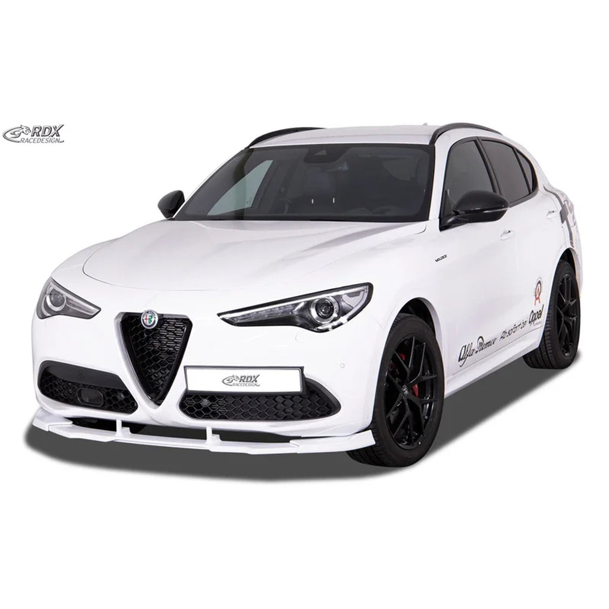 RDX Frontspoiler Vario-X für Alfa Romeo Stelvio 949 2016- Polyurethan TÜV