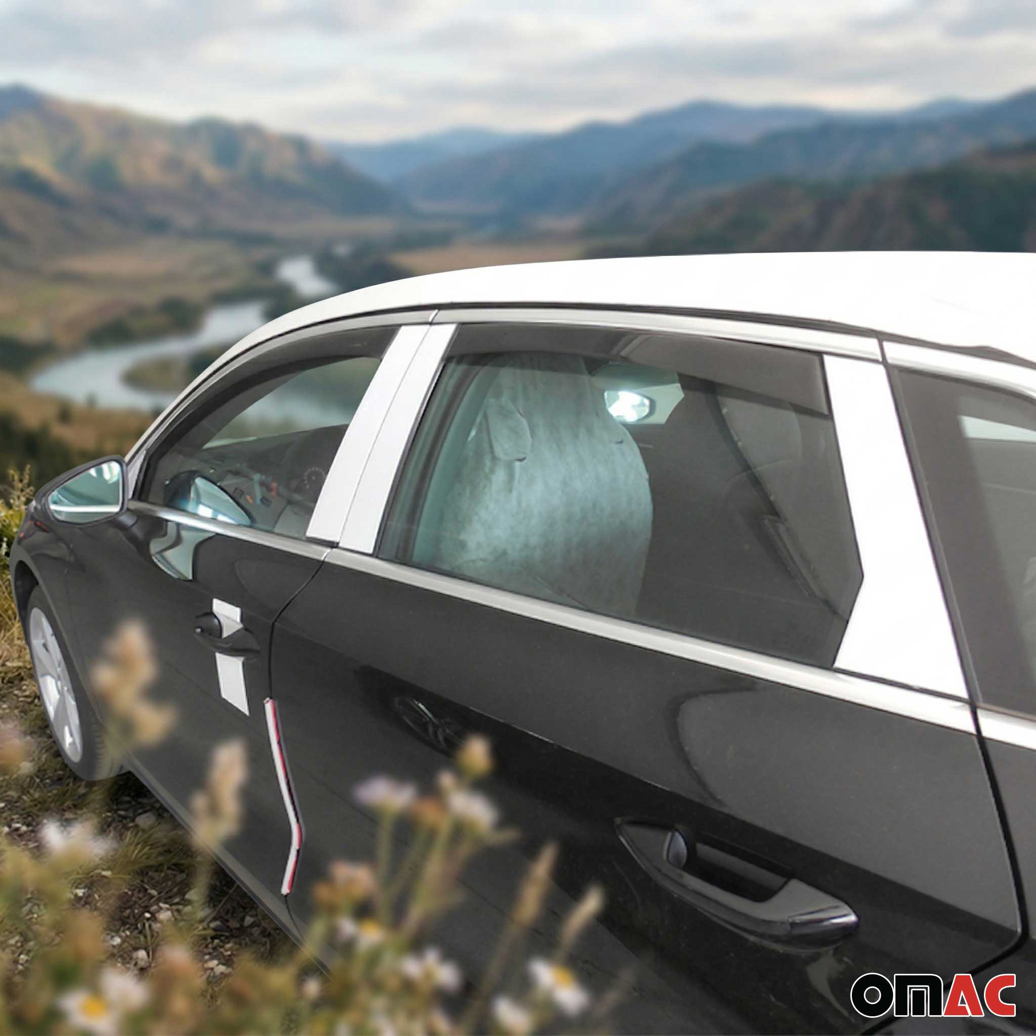 Windabweiser Regenabweiser für Audi A3 8Y Sportback 2020-2026 Dunkel Acryl 4tlg