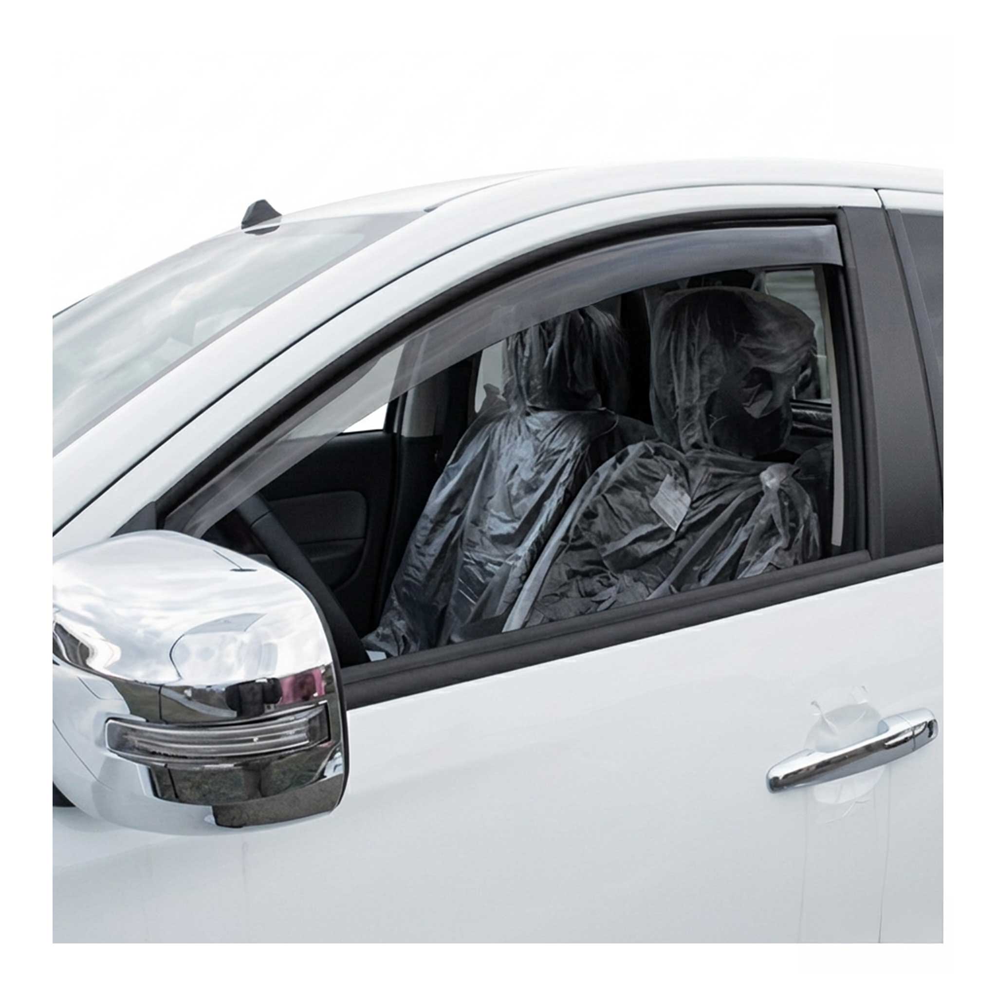 Windabweiser Regenabweiser für Mitsubishi L200 2016-2026 Dunkel Acryl 4tlg