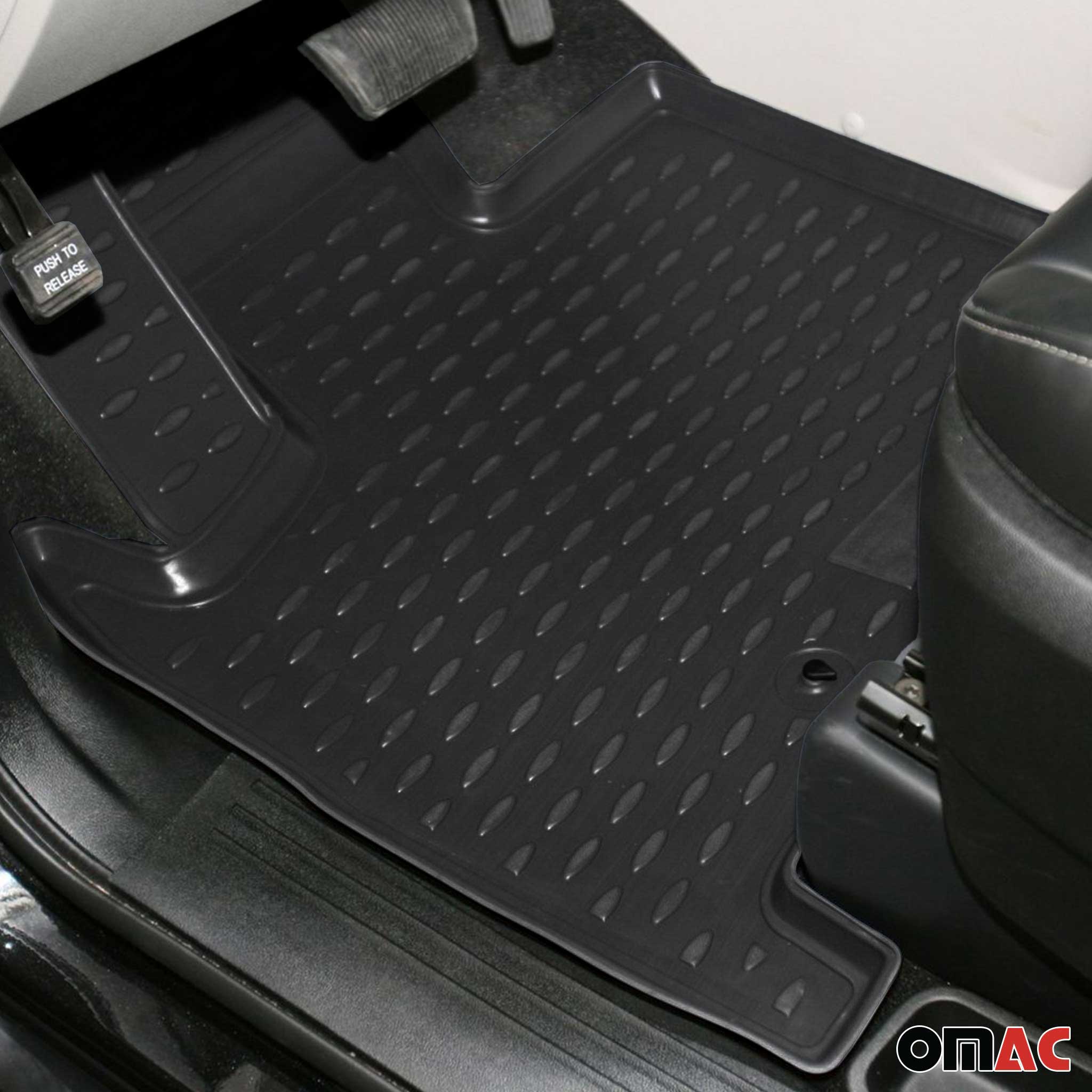 Fußmatten & Kofferraumwanne Set für Dodge Grand Caravan / Voyager 2008-2020 TPE
