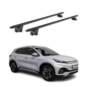 Dachträger Grundtäger für BYD Atto 3 2022-2026 100kg Aluminium Schwarz 2 tlg ABE