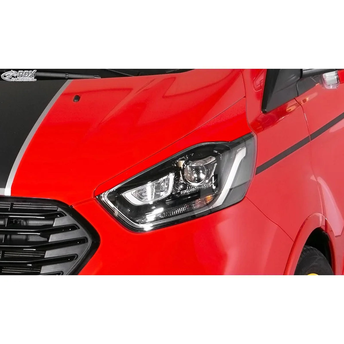 RDX Scheinwerferblenden für Ford Transit Custom 2018-2023