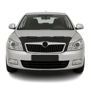 Haubenbra Steinschlagschutz für Skoda Octavia 1Z 2004-2009 Schwarz Halb