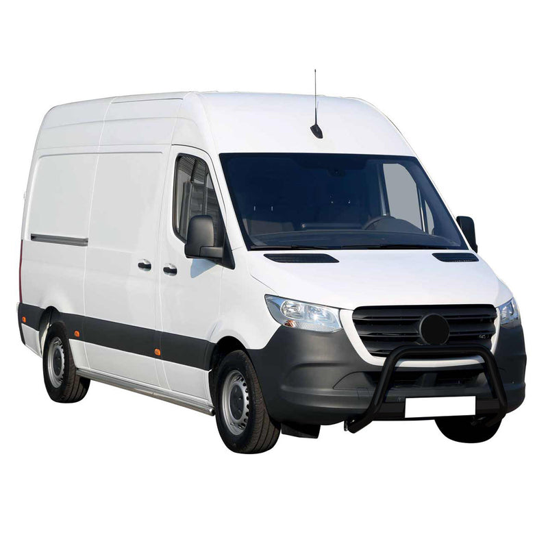 Frontbügel Frontschutzbügel für Mercedes Sprinter 2018-2024 ø63mm Stahl Schwarz