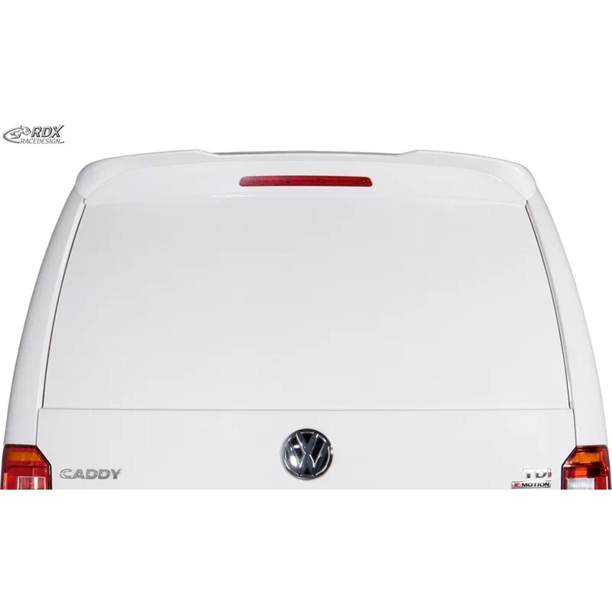 RDX Dachspoiler für VW Caddy 2015-2020 mit Heckklappe Polyurethan TÜV