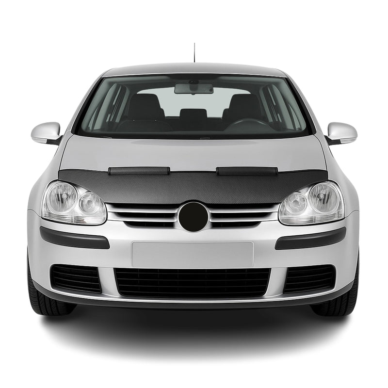 Haubenbra Steinschlagschutz Bonnet Bra für VW Golf 2003-2008 Carbon Optik Halb