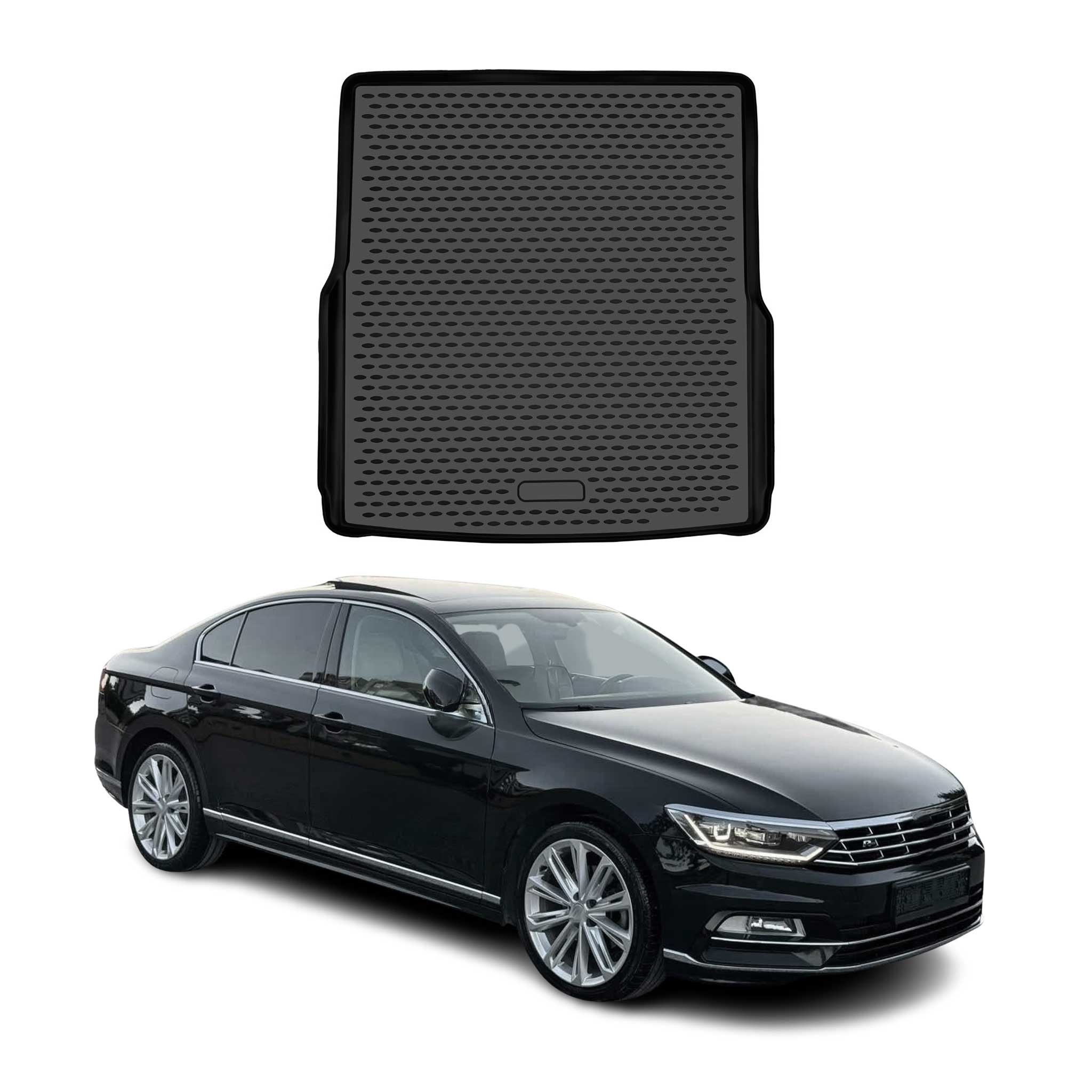 Kofferraummatte Laderaumwanne für VW Passat B8 Variant 2019-2023 Facelift TPE