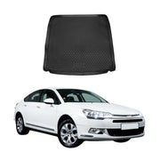 Kofferraummatte Kofferraumwanne für Citroen C5 Stufenheck 2011-2024 Gummi TPE