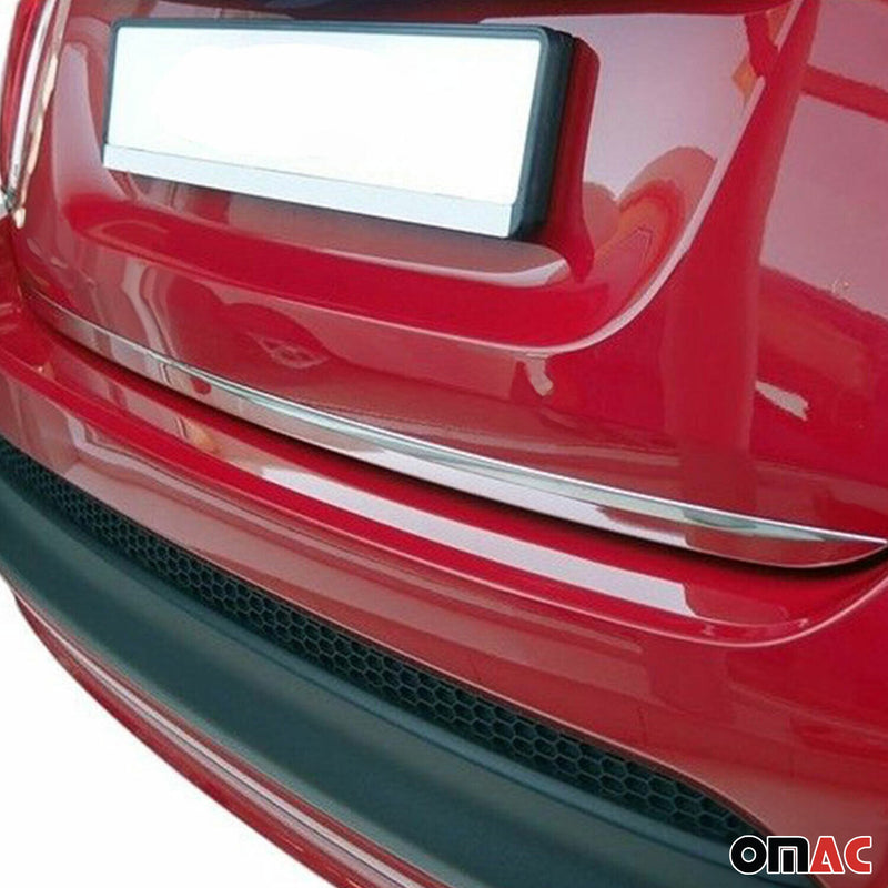 Kofferraumleiste Heckklappe Leiste für Fiat 500X 2015-2025 Edelstahl Chrom 1tlg