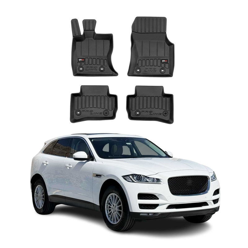 OMAC Gummi Fußmatten für Jaguar F-Pace 2015-2025 Premium TPE Automatten 4tlg