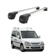 Dachträger Grundträger für Opel Combo C 2002-2012 Aluminium 75kg Grau 2tlg