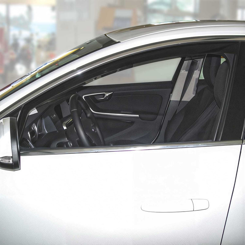 Windabweiser Regenabweiser für Volvo V60 2014-2018 Dunkel Acryl 2tlg