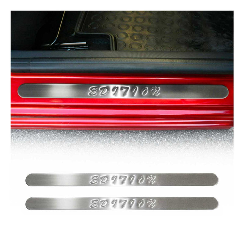 Einstiegsleisten Edition Lackschutz Türschweller Chrom Edelstahl 2 tlg