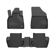 Fußmatten Gummimatten No.77 für Citroen DS5 2011-2015 TPE Gummi Schwarz 3 tlg