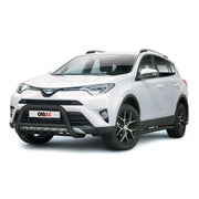 Frontbügel Frontschutzbügel für Toyota RAV4 2015-2018 mit ABE Stahl Schwarz
