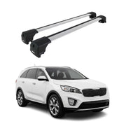 Dachträger Grundtäger für Kia Sorento UM 2014-2020 75kg Alu Silber 2x