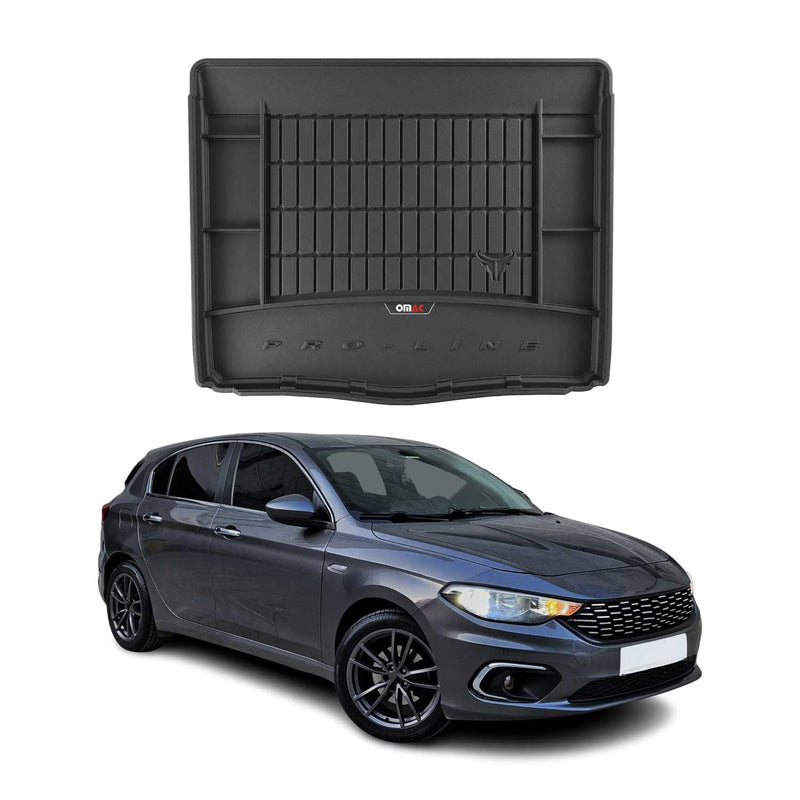 OMAC Gummi Kofferraumwanne für Fiat Tipo Schrägheck 2016-2025 TPE Laderaumwanne