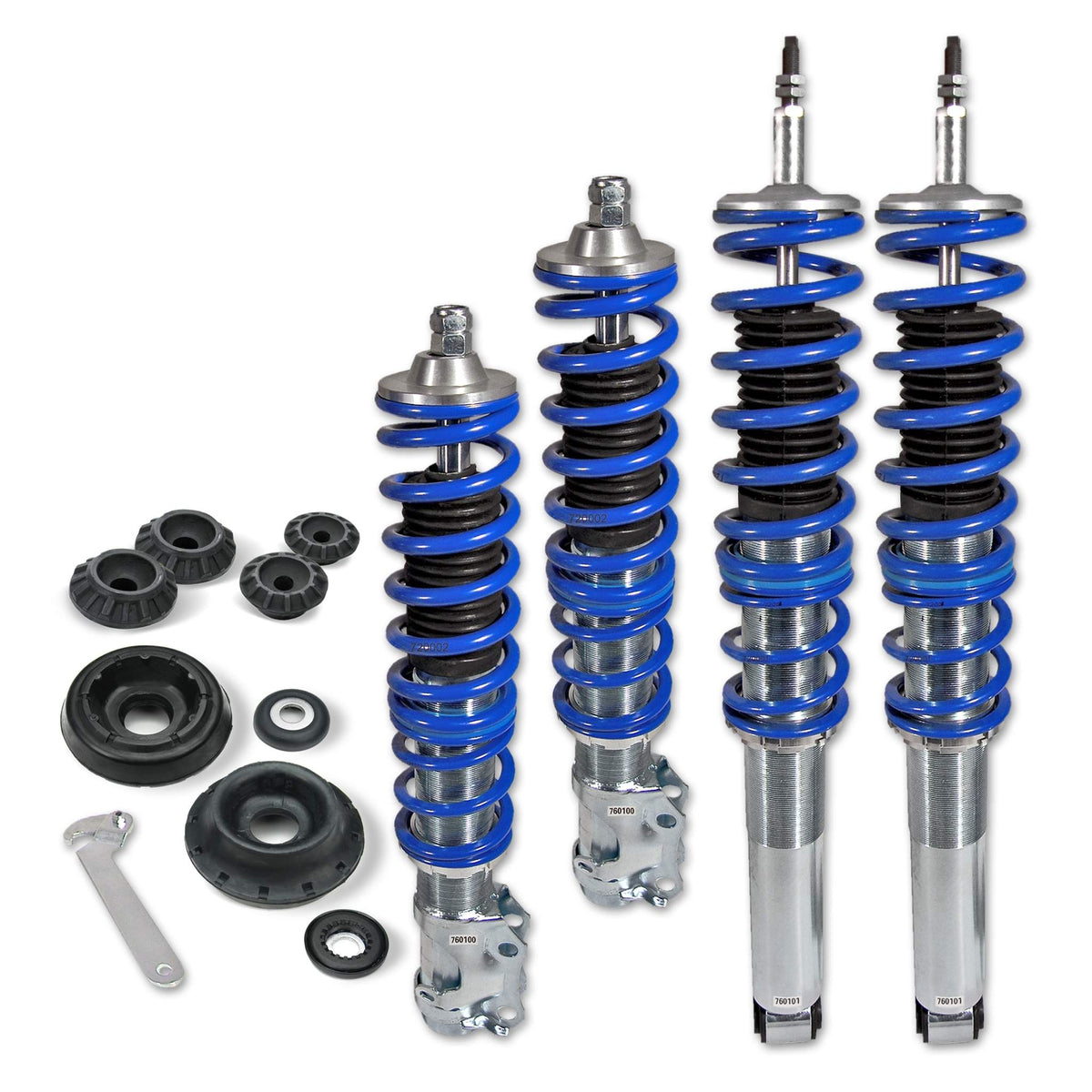 JOM BlueLine Gewindefahrwerk für VW Golf 3/Vento 1994-1997 und Cabrio 1993-1998