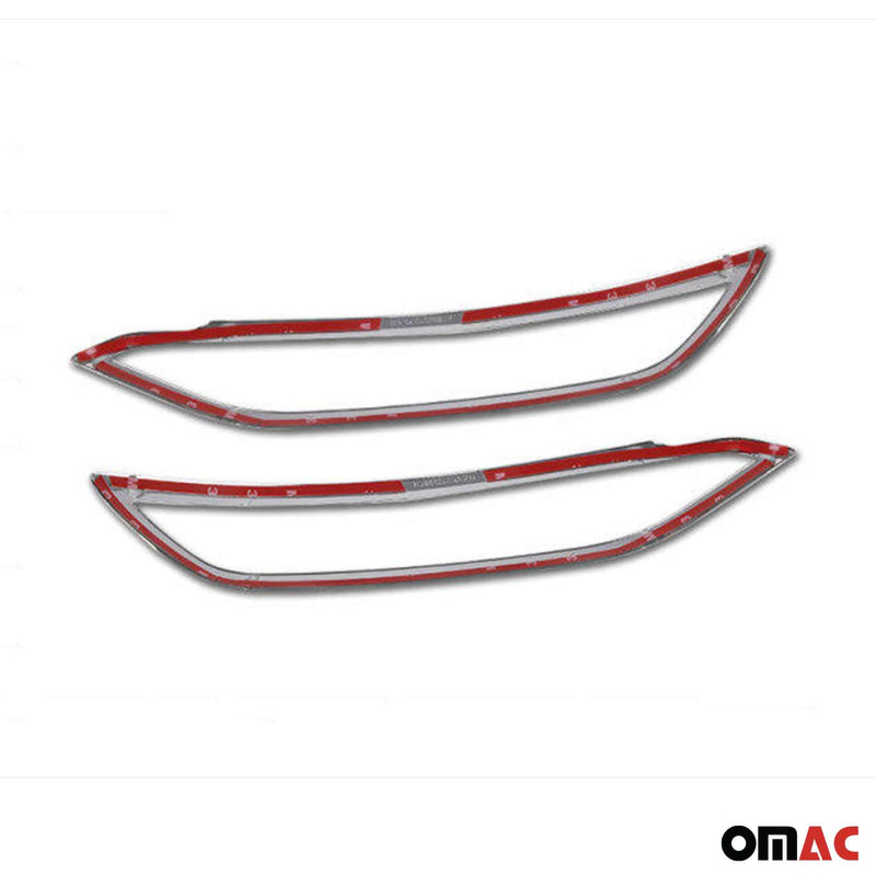 Nebelscheinwerfer Rahmen Umrandung für Hyundai Tucson 2015-2018 Chrom ABS 2x