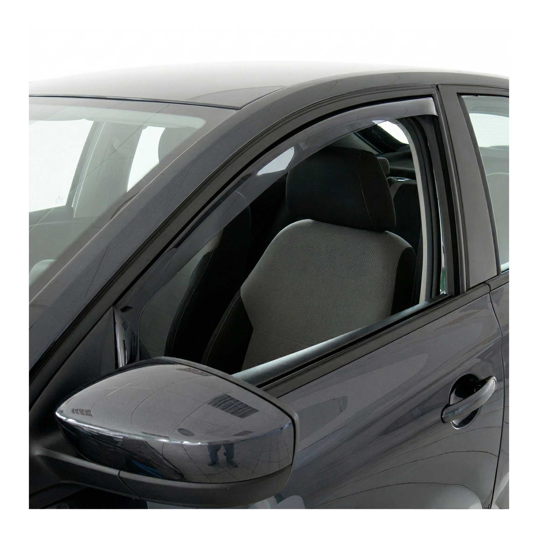 Windabweiser Regenabweiser für Seat Toledo 2012-2019 Dunkel Acryl 2tlg