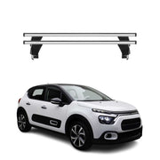 Menabo Dachträger Grundtäger für Citroën C3 mk4 / e-C3 2024-2026 Alu Silber 2tlg