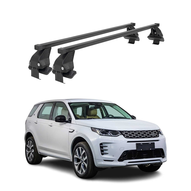 Menabo Dachträger für Land Rover Discovery Sport 2019-2025 50kg Stahl Schwarz 2x