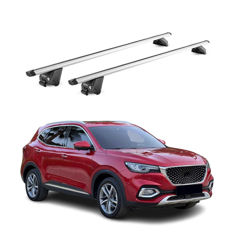 Dachträger Grundtäger für MG EHS 2018-2025 100kg Aluminium Silber 2tlg ABE