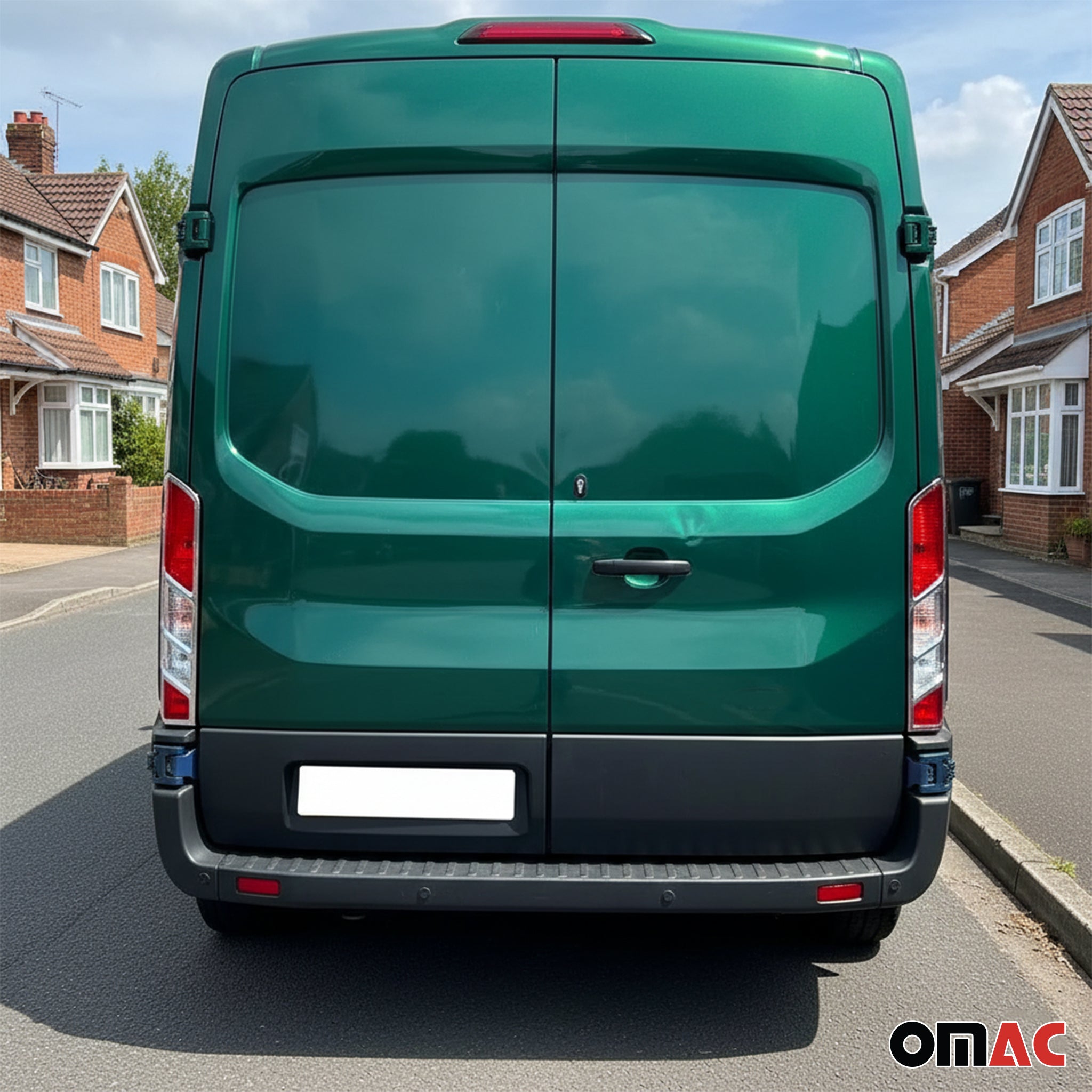 Rückleuchten Heckleuchte Rücklicht Rahmen für Ford Transit 2015-2026 Chrom 2x
