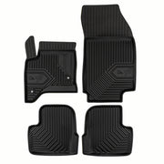 Fußmatten Gummimatten No.77 für Fiat 600 2023-2026 TPE Gummi Schwarz 4 teile