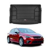 OMAC Gummi Kofferraumwanne für Seat Ibiza 2017-2026 TPE Laderaumwanne Schwarz