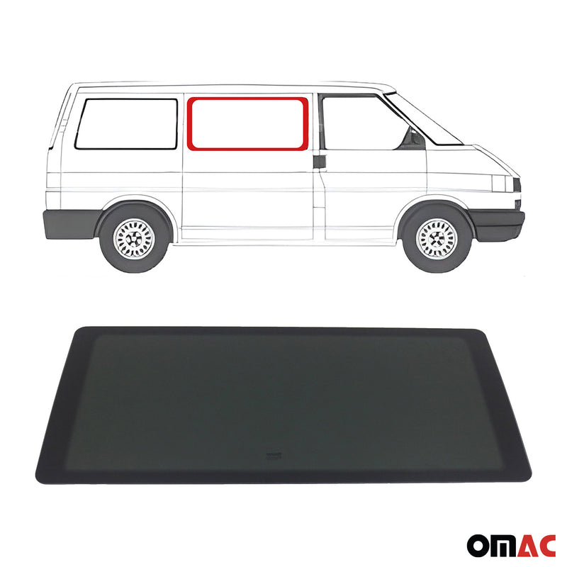 Seitenfenster Auto Fenster für VW T4 Transporter 1990-2003 Vorne Rechts L1 L2