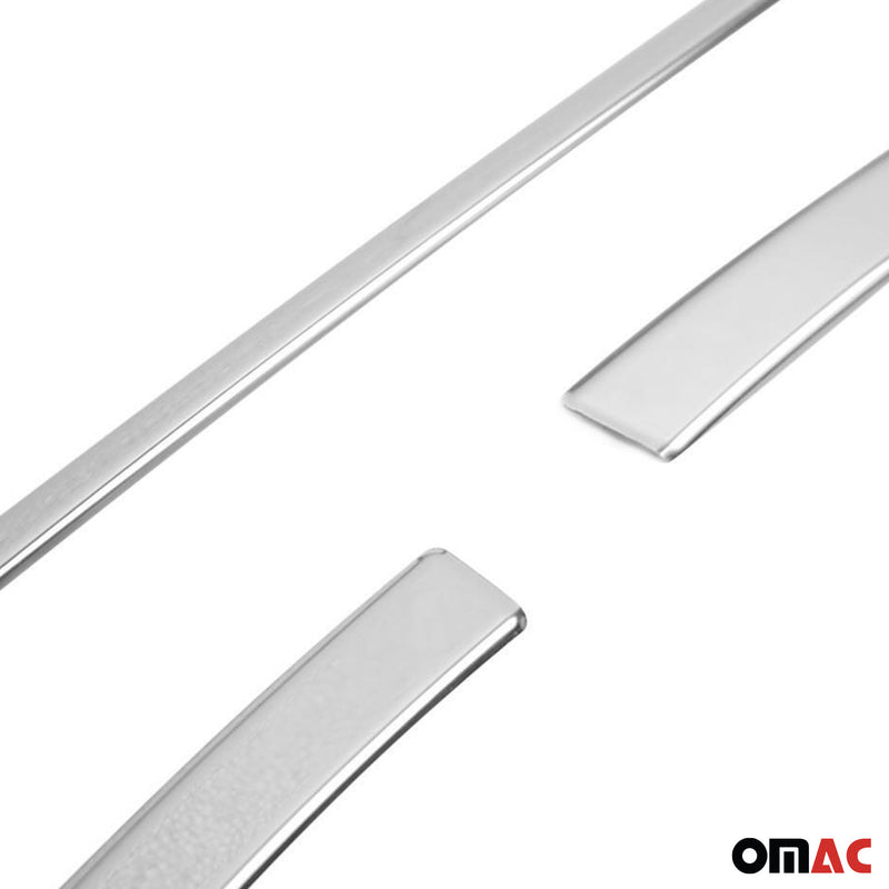 Kühlergrill Leisten Grillleisten für Ford Transit Custom 2018-2024 Chrom 3x