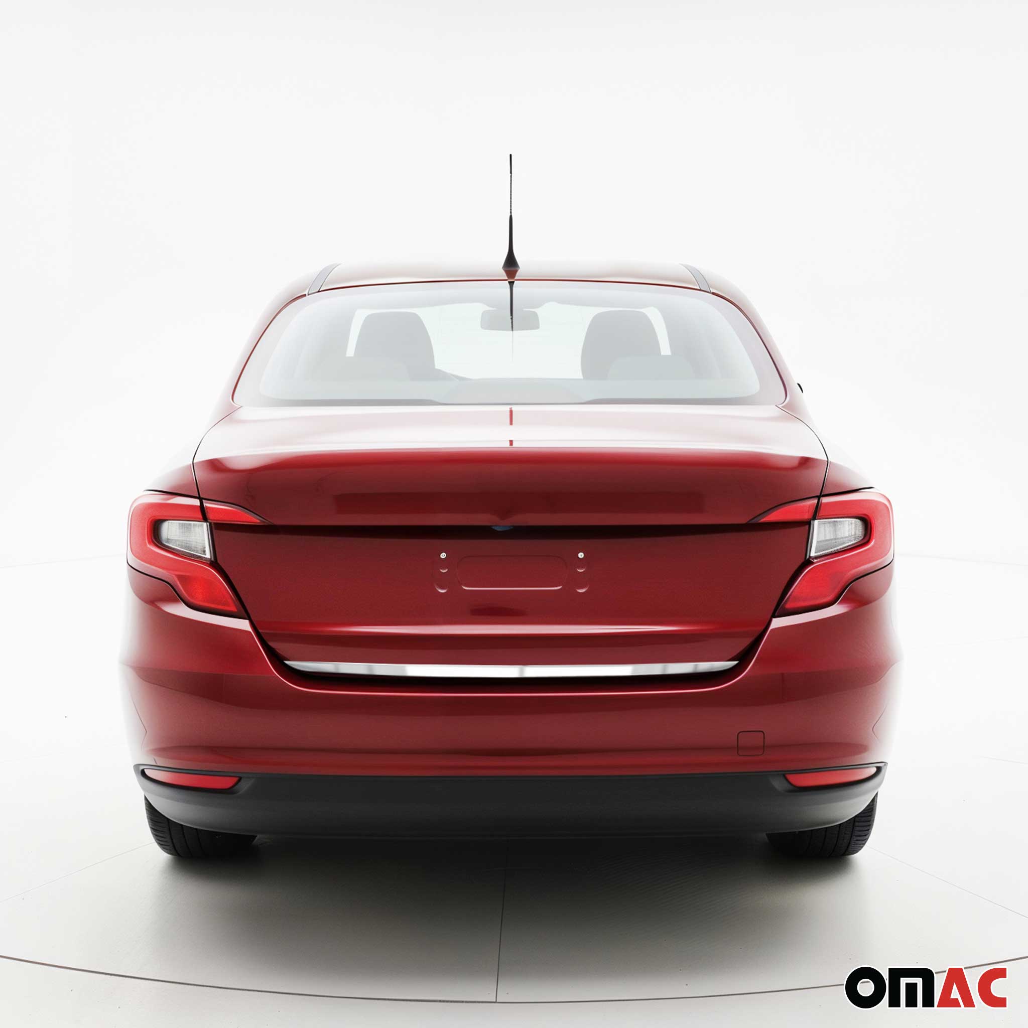 Kofferraumleiste Heckleiste für Fiat Tipo 2015-2026 Stufenheck Edelstahl Chrom