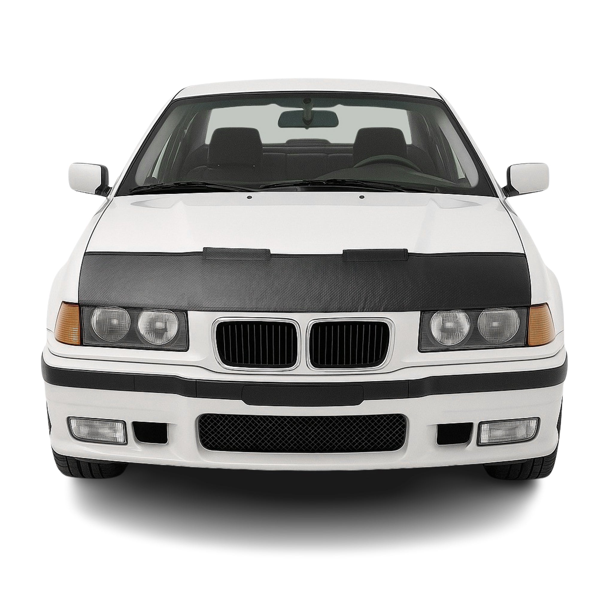 Haubenbra Steinschlagschutz Bonnet Bra für BMW 3er E36 1990-2000 Carbon Halb