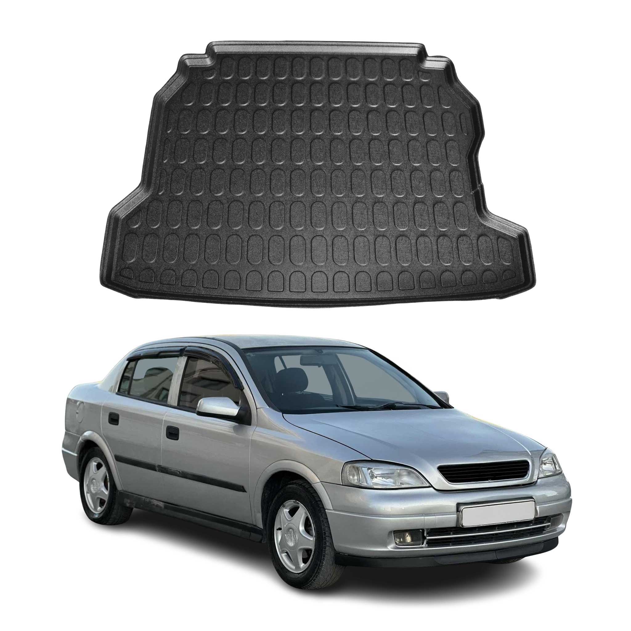 Kofferraumwanne Laderaumwanne für Opel Astra G 1999-2006 Stufenheck Gummi TPE