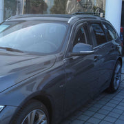 Windabweiser Regenabweiser für BMW 3er F30 F31 2012-2019 Dunkel Acryl 2tlg