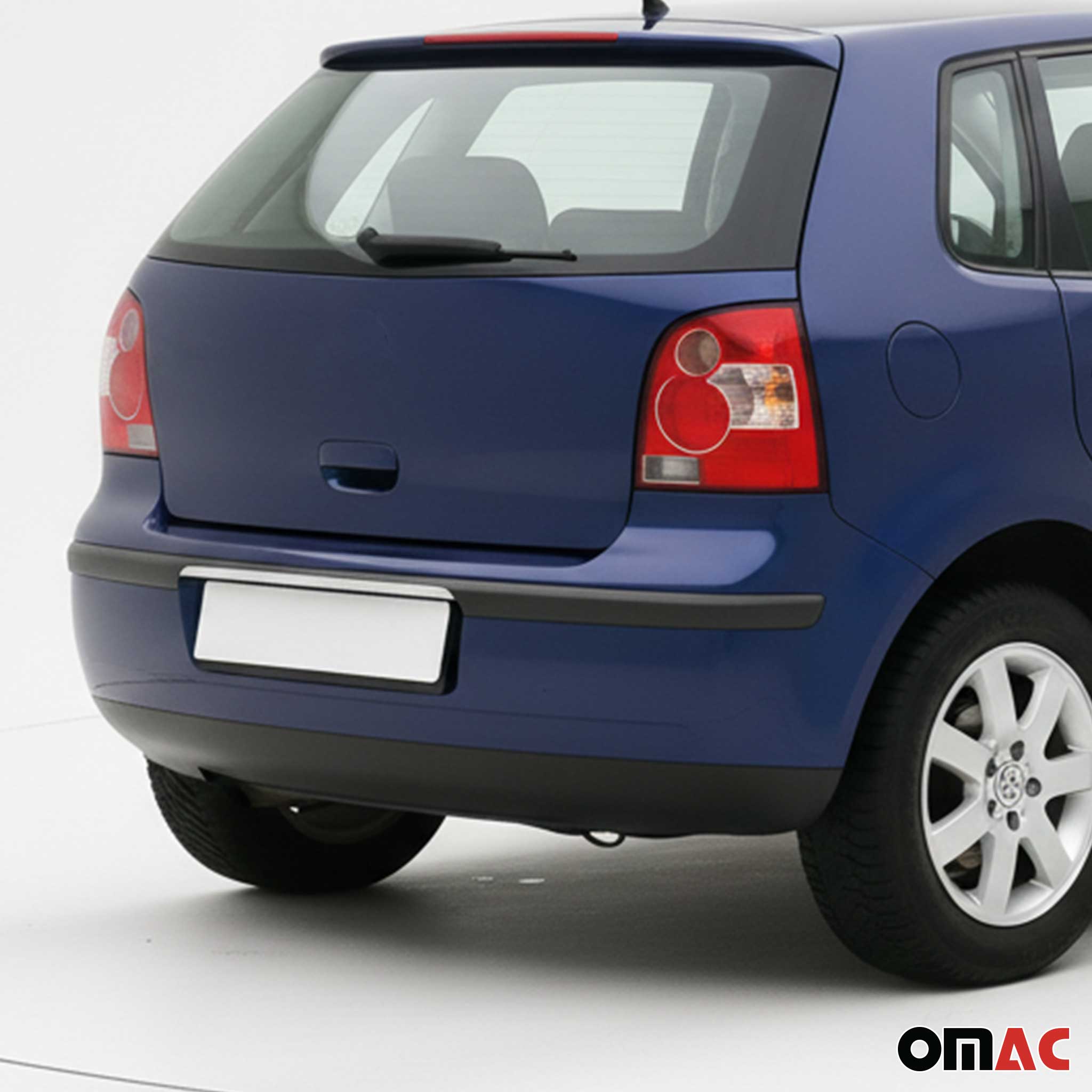 Kofferraumleiste Heckklappe Leiste für VW Polo 2001-2009 Untere Chrom Edelstahl