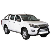 Frontbügel Frontschutzbügel für Isuzu D-Max 2012-2019 ø76mm Stahl Schwarz Schutz