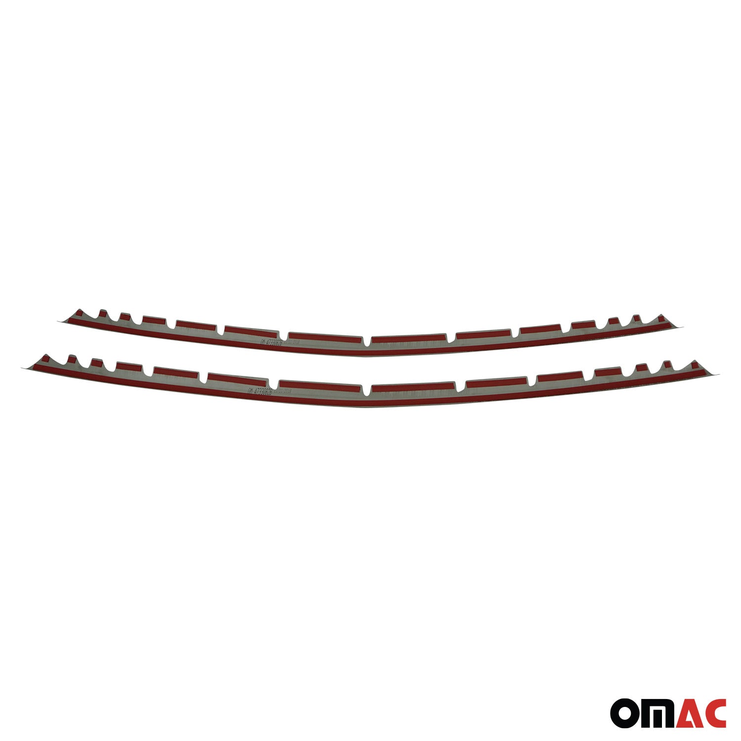 Kühlergrill Grillleisten für Mercedes V-Klasse W447 2014-2019 Edelstahl Dunkel